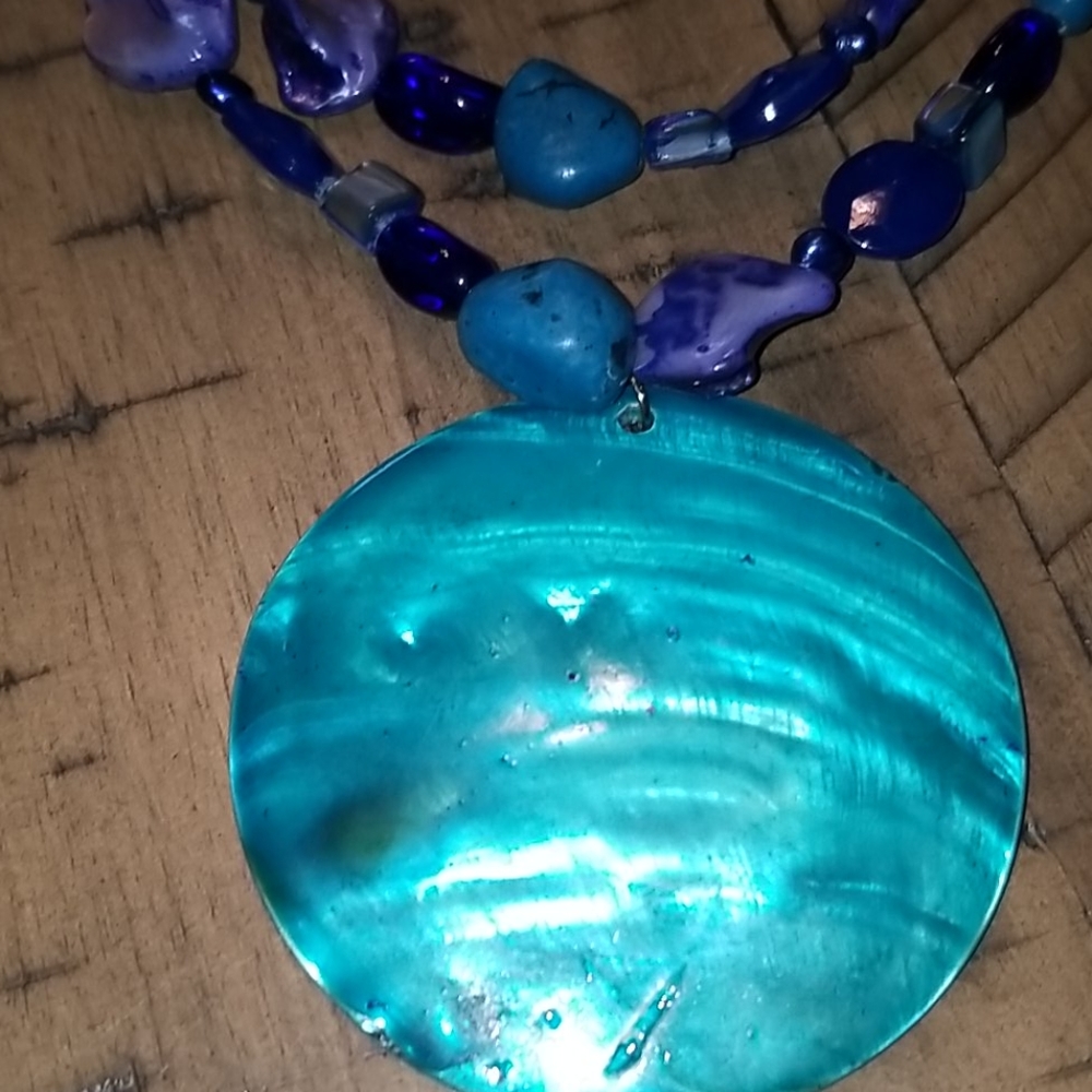 Double Strand Statement Necklace. - image 2